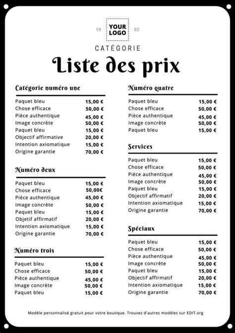 liste de prix altex.